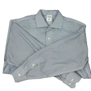 Brooks Brothers Button Down Mens Shirt Size 16 1/2- 2/3